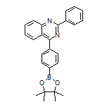 4-(2-Phenyl-4-quinazolinyl)phenylboronic Acid Pinacol Ester