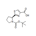 (S)-2-(1-Boc-2-pyrrolidinyl)thiazole-4-carboxylic Acid