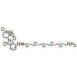 4-[(17-Amino-3,6,9,12,15-pentaoxaheptadecyl)amino]-2-(2,6-dioxo-3-piperidyl)isoindoline-1,3-dione