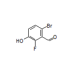 6-Bromo-2-fluoro-3-hydroxybenzaldehyde