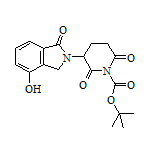 1-Boc-3-(4-hydroxy-1-oxo-2-isoindolinyl)piperidine-2,6-dione