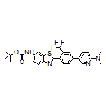 N-Boc-2-[4-[6-(dimethylamino)-3-pyridyl]-2-(trifluoromethyl)phenyl]benzothiazol-6-amine