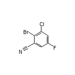 2-Bromo-3-chloro-5-fluorobenzonitrile