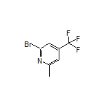 2-Bromo-6-methyl-4-(trifluoromethyl)pyridine