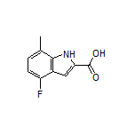 4-Fluoro-7-methylindole-2-carboxylic Acid