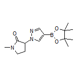 1-(1-Methyl-2-oxo-3-pyrrolidinyl)pyrazole-4-boronic Acid Pinacol Ester