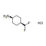 cis-4-(Difluoromethyl)cyclohexanamine Hydrochloride