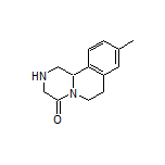 9-Methyl-2,3,6,7-tetrahydro-1H-pyrazino[2,1-a]isoquinolin-4(11bH)-one9-Methyl-2,3,6,7-tetrahydro-1H-pyrazino[2,1-a]isoquinolin-4(11bH)-one