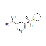 5-(1-Pyrrolidinylsulfonyl)pyridine-3-boronic Acid