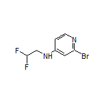 2-Bromo-N-4-amino-(2,2-difluoroethyl)pyridine