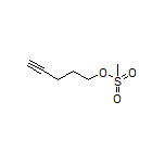 4-Pentynyl Methanesulfonate