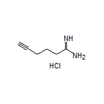 5-Hexynimidamide Hydrochloride