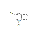 3-Chloro-6,7-dihydro-5H-cyclopenta[b]pyridine 1-Oxide