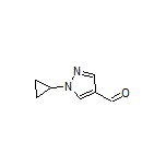 1-Cyclopropylpyrazole-4-carbaldehyde