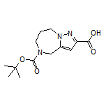 5-Boc-5,6,7,8-tetrahydro-4H-pyrazolo[1,5-a][1,4]diazepine-2-carboxylic Acid