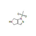 1-(Methylsulfonyl)-1,4,5,6-tetrahydropyrrolo[3,4-c]pyrazole