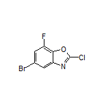 5-Bromo-2-chloro-7-fluorobenzoxazole