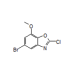 5-Bromo-2-chloro-7-methoxybenzoxazole