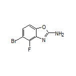 2-Amino-5-bromo-4-fluorobenzoxazole