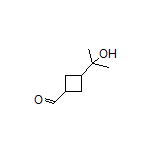 3-(2-Hydroxy-2-propyl)cyclobutanecarbaldehyde