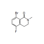 8-Bromo-5-fluoro-2-methyl-3,4-dihydroisoquinolin-1(2H)-one