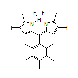 5,5-Difluoro-2,8-diiodo-3,7-dimethyl-10-(2,3,4,5,6-pentamethylphenyl)-5H-dipyrrolo[1,2-c:2’,1’-f][1,3,2]diazaborinin-4-ium-5-uide