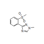 1-Methyl-3-[2-(methylsulfonyl)phenyl]-1H-1,2,4-triazole