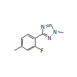 3-(2-Fluoro-4-methylphenyl)-1-methyl-1H-1,2,4-triazole