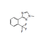 1-Methyl-3-[2-(trifluoromethyl)phenyl]-1H-1,2,4-triazole