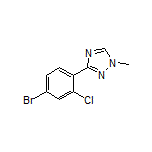 3-(4-Bromo-2-chlorophenyl)-1-methyl-1H-1,2,4-triazole