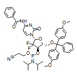 (2R,3R,5R)-5-[4-Benzamido-2-oxopyrimidin-1(2H)-yl]-2-[[bis(4-methoxyphenyl)(phenyl)methoxy]methyl]-4,4-difluorotetrahydro-3-furyl (2-Cyanoethyl) Diisopropylphosphoramidite