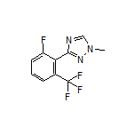 3-[2-Fluoro-6-(trifluoromethyl)phenyl]-1-methyl-1H-1,2,4-triazole