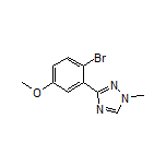 3-(2-Bromo-5-methoxyphenyl)-1-methyl-1H-1,2,4-triazole