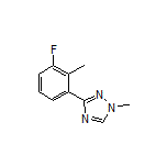 3-(3-Fluoro-2-methylphenyl)-1-methyl-1H-1,2,4-triazole