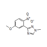 3-(5-Methoxy-2-nitrophenyl)-1-methyl-1H-1,2,4-triazole