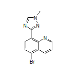 5-Bromo-8-(1-methyl-1H-1,2,4-triazol-3-yl)quinoline