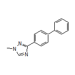 3-(4-Biphenylyl)-1-methyl-1H-1,2,4-triazole3-(4-Biphenylyl)-1-methyl-1H-1,2,4-triazole