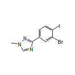 3-(3-Bromo-4-iodophenyl)-1-methyl-1H-1,2,4-triazole