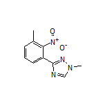 1-Methyl-3-(3-methyl-2-nitrophenyl)-1H-1,2,4-triazole