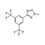 3-[3,5-Bis(trifluoromethyl)phenyl]-1-methyl-1H-1,2,4-triazole