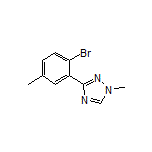 3-(2-Bromo-5-methylphenyl)-1-methyl-1H-1,2,4-triazole