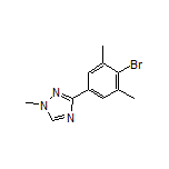 3-(4-bromo-3,5-dimethylphenyl)-1-methyl-1,2,4-triazole