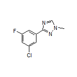 3-(3-Chloro-5-fluorophenyl)-1-methyl-1H-1,2,4-triazole