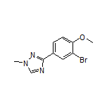 3-(3-Bromo-4-methoxyphenyl)-1-methyl-1H-1,2,4-triazole