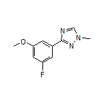 3-(3-Fluoro-5-methoxyphenyl)-1-methyl-1H-1,2,4-triazole