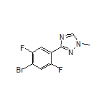 3-(4-Bromo-2,5-difluorophenyl)-1-methyl-1H-1,2,4-triazole