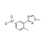 1-Methyl-3-(2-methyl-5-nitrophenyl)-1H-1,2,4-triazole