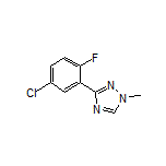 3-(5-Chloro-2-fluorophenyl)-1-methyl-1H-1,2,4-triazole