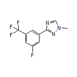 3-[3-Fluoro-5-(trifluoromethyl)phenyl]-1-methyl-1H-1,2,4-triazole