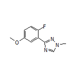 3-(2-Fluoro-5-methoxyphenyl)-1-methyl-1H-1,2,4-triazole